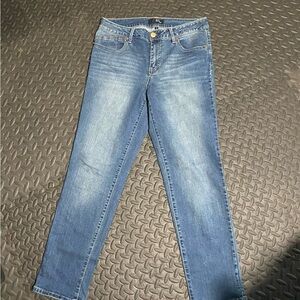 1822 Denim Women's Straight Leg Blue Jeans